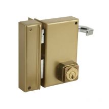 Serrure Monopoint En Applique Alpha Cylindre Rond Vertical Tirage Gauche Bricard 450111 - Bricoman