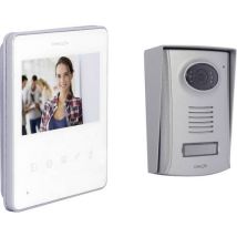 Vidéophone - Chacon - 2 Fils - 4,3 - Ultra Slim - Blanc - Bricoman