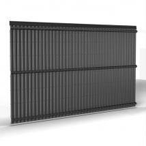 Kit Occultant Pvc Pour Panneaux Rigide Haut 173 X Larg 250 Cm Noir 9005 - Bricoman