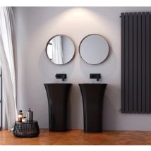 Vasque Sur Pieds Noir Mat Assos S Line - Bricoman