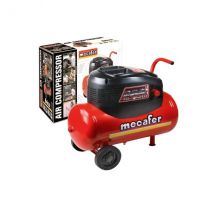 Compresseur Mécafer Sans Huile 1,5cv 24 Litres Sans Soufflette Et Sans Tuyau Mecafer - Bricoman