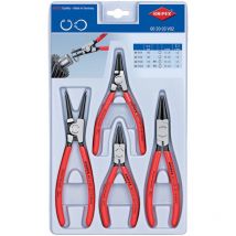 Knipex 00 20 03 V02 Jeu De Pinces Pour Circlips Adapté Pour (pinces Pour Circlips) Circlips Intérieurs Et Extérieurs - Bricoman