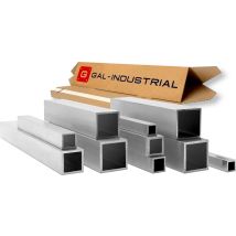 Profilé En Aluminium 40x40x3mm 220 Cm Tube Carré + Découpe Sur Mesure - Bricoman