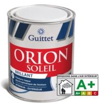 Orion Soleil Brillant Blanc 1l - Peinture-laque Glycérophtalique De Finition - Guittet - Bricoman