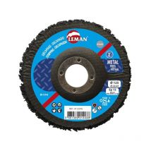 Disque De Décapage Plat Leman - 125x22,23 - Bricoman