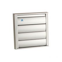 Grille De Hotte 210x210mm Aluminium Gris Ral9006 Renson 10114 - Bricoman