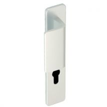 Ensemble De Poignées De Portepalière Sur Plaque Golf - Assa Abloy Vachette Argent Droite - Bricoman