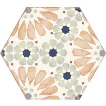 Carrelage Hanna 21x25 Cm Effet Carreaux Ciment - Bricoman