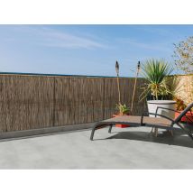 Canisse Synthétique Imitation Osier Marron "fency Wick" - 1 X 3 M - Bricoman