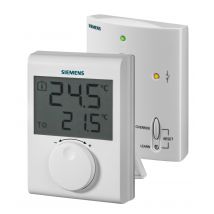 Siemens- Thermostat D'Ambiance Sans Fil, Pour Système De Chauffage Avec Afficheur Lcd - Bricoman