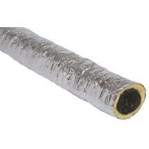 6m Conduit Souple Isolé Ép.25mm 150 - Algaine Isolée D150 - 11091622 Aldes - 11091622 - Bricoman