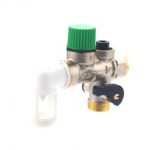 Groupe De Sécurité Chauffe-eau Nf Coudé Siège Téflonné Anti-calcaire Mf20x27 (3/4) Noyon & Thiebault - Bricoman