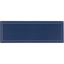 Carrelage Mur Brillant Ceragni Biseauté Metro Bleu 780 | M10x30 (carton Avec 32 Unités = 0,96 M2) - Bricoman