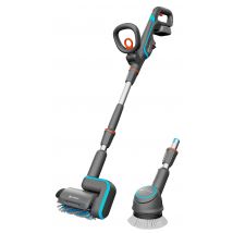 Gardena Nettoyeur De Terrasse Aquabrush 18v P4a - Universal - Sans Batterie. Surfaces Mixtes. (14842-20) - Bricoman