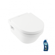 Wc Suspendu Sans Bride Villeroy Et Boch Architectura + Abattant + Gel Wc - Bricoman