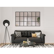 Verrière Style Orangerie En Aluminium Thermolaqué - 180x105 Cm - Noir - Oransa - Bricoman