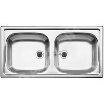 Blanco Top Ez - Évier, 860x435 Mm, Inox 500372 - Bricoman