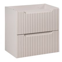 Meuble Suspendu Sous Vasque Avec Tiroirs Nova Cachemire 60 Cm - Bricoman