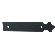 Contre Penture Aluminium Noir Longueur 370mm Torbel 11pac3j - Bricoman