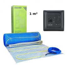 Kit Chauffage Au Sol 1 M², 170 W/m² + Mst-10 Thermostat - Bricoman