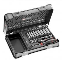 Facom Coffret Cliquet + Douilles Longues 1/4'' 6 Pans - Bricoman