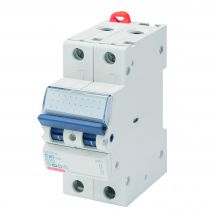 Disjoncteur Magnétothermique Mt60 2p 40a C 2 Modules - Gewiss - Gw92051 - Bricoman