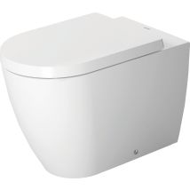Duravit Me By Starck Wc Sur Pied, Back To Wall, À Fond Creux, Fixation Incluse, 370x600mm, 21690900001, Farbe: Blanc - Bricoman