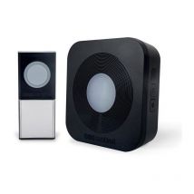 Carillon Sans Fil - Scs Sentinel - 200 Metres - Simplybell - Noir - Bricoman