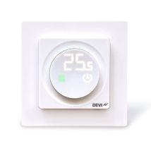 Thermostat Devireg Display Connect Danfoss - Pour Plancher Chauffant - Zigbee - Blanc - Bricoman