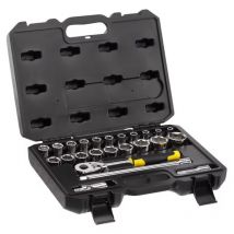 Coffret De 24 Douilles ½'' - Stanley Stmt82830-1 - Bricoman