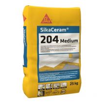 Sikaceram-204 Medium - Mortier-colle Pour Carrelages Céramiques Moyen Ec 1 Plus - Sika - Gris - Bricoman