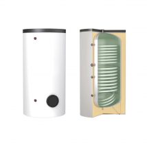 Ballon Préparateur D'Eau Chaude Sanitaire Standard 1000 L 2 Échangeurs - Thermador - Pecs102sthe - Bricoman