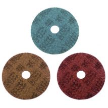 Disque Abrasif Scotch Brite Sc Dh Auto Agrippant Rouge Grain Moyen 3m 1155527 - Bricoman