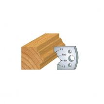 Jeu De 2 Fers Profilés Acier Ht.40 Mm N°102 Leman - Bricoman