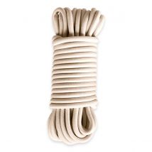 Sandow Élastique Ivoire 15 Mètres - Qualité Pro Tecplast 9sw - Tendeur Pour Bâche De Diamètre 9 Mm - Bricoman