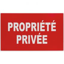 Panneau De Signalisation Rectangulaire Novap - Propriété Privée - Bricoman