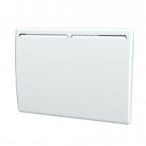 Radiateur À Inertie En Fonte - Modèle Pola - 1000 Watts - Verrouillage Parental - 60 Cm X 12,3 Cm X 45 Cm - Blanc - Tecnomat