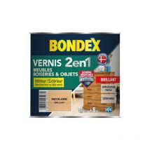 Vernis Incolore Brillant 500ml Bondex - 342089 - Bricoman