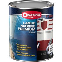 Laque Marine Brillante Anticorrosion Owatrol Owalak Marine Blanc 2.5 Litres - Bricoman