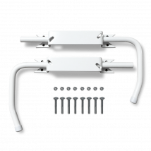 Bloque Volet Blanc - La Paire Standard Pour Volet Alu - Bricoman