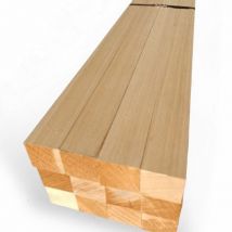 Paquet De 24 Lames De Bardage En Bois Tropical D'Ayous 4x4x210 Cm - Bricoman