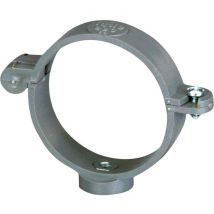 Collier À Charnière Pvc Gris Simple - Tube Diamètre 63 Mm - Girpi - Bricoman