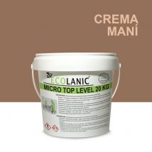 Microlanic Microciment Autolissant Décoratif Poudre Monocomposant. Convient Pour L'Intérieur Et L'Extérieur 12 Crème Mani - Bricoman
