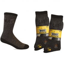 Chaussettes Thermiques Noires – Caterpillar Thermo – Grand Froid – Confort & Chaleur – Homme - T.41-45 - Bricoman