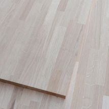 Planche En Bois De Chêne Massif 4x122x244 Cm - Bricoman