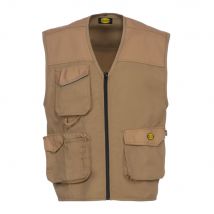 Gilet De Travail Diadora Mover Beige M - Bricoman