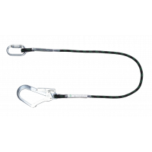 Longe De Retenue Corde Tressée Avec Connecteur Acier Ouverture 50mm Tilia 1,5 M - En354 - Bricoman