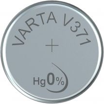 Varta Blister 1 Pile Oxyde Argent Montres V371 (sr69) Sr920sw 1,55 Volt X 2 - Bricoman