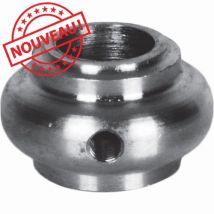 Garniture Pour Barreaux De Ø14mm - Hauteur 20mm Largeur 32mm - Acier Tourné - À Visser - Bricoman