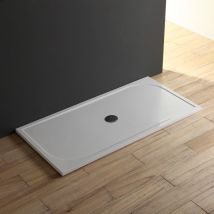 Receveur De Douche En Résine 80x160 Cm Au Ras Du Sol | Klio - Bricoman